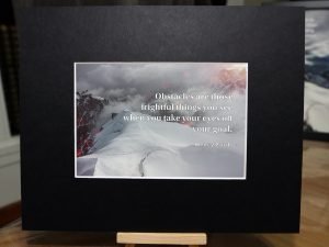 Obstacles Are Those Frightful Things You See When You Take Your Eyes Off Your Goal.